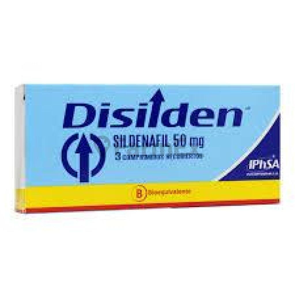 Disilden 50 mg x 3 comprimidos Farmex-MiaHealth-Persistente